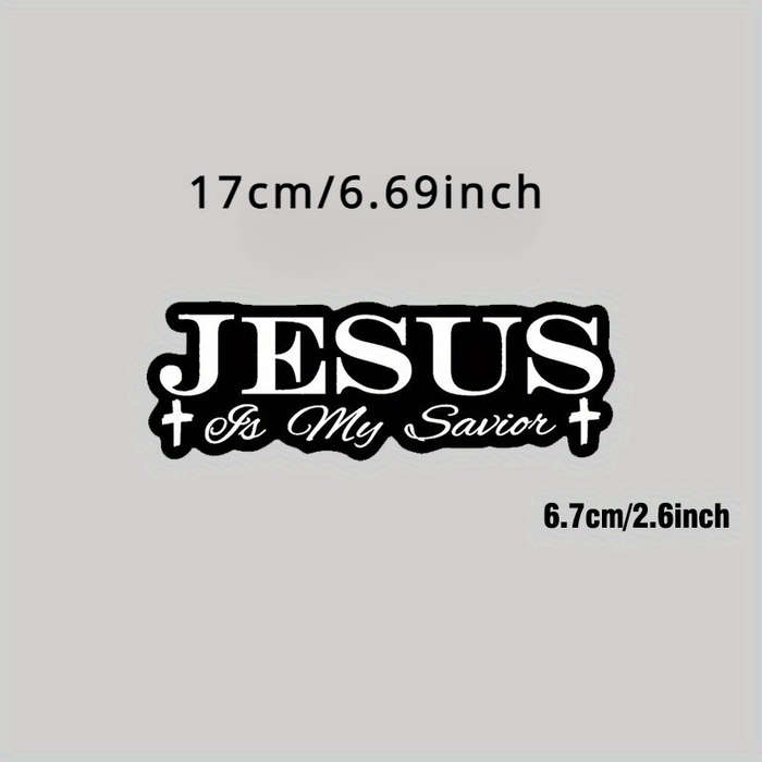 1pc Jesus Christian Themed Stickers
