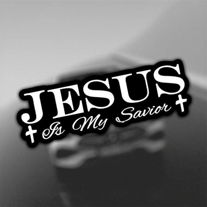 1pc Jesus Christian Themed Stickers