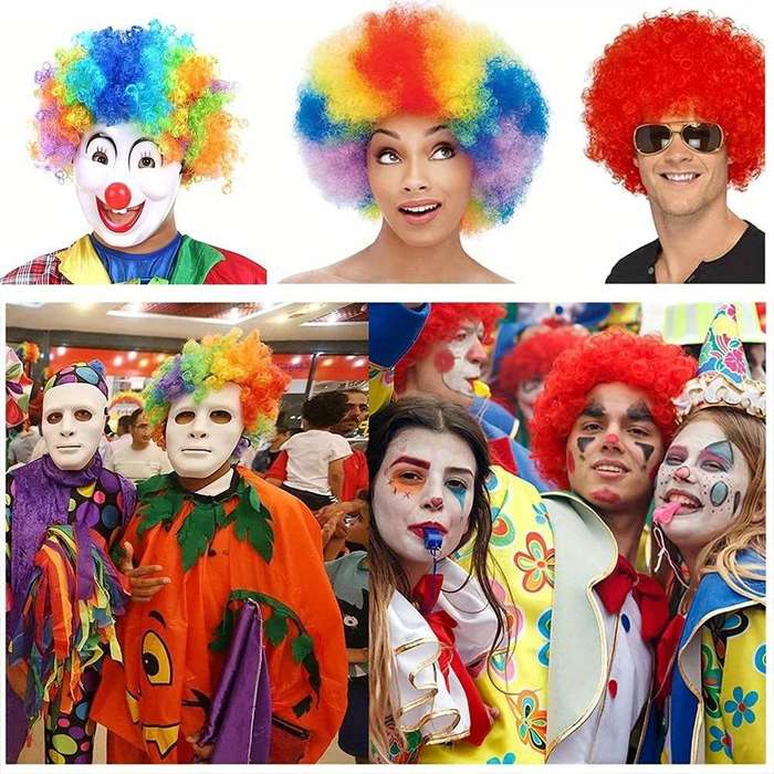 1Pc Rainbow 1pc Fashion Design Wig
