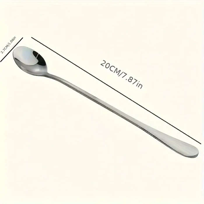 8-Piece Stainless Steel Spoon Set