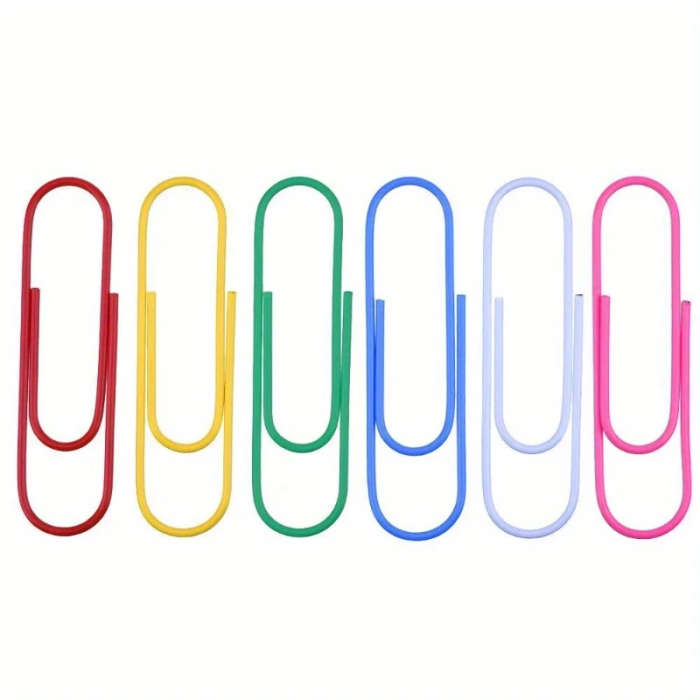 200 Pcs Multi-Color Mini Rust-Proof Stainless Steel Paper Clips