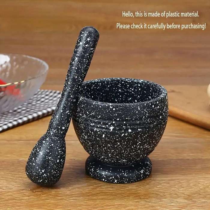 1Set Grinding Bowl Kitchen Garlic Masher Kitchen Peper Crusher Multi-purpose Grinder Home Garli