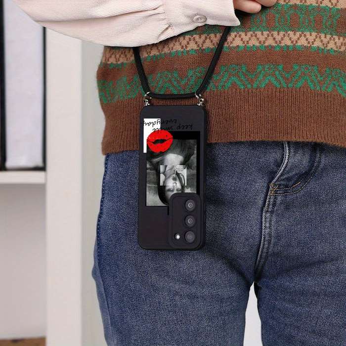 1pc Black For Samsung Galaxy A72 Phone Cases