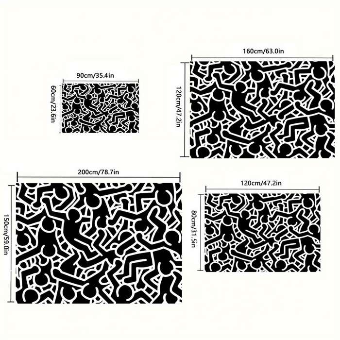 1Pc 31.49x47.24inch 80x120cm Floor Mat