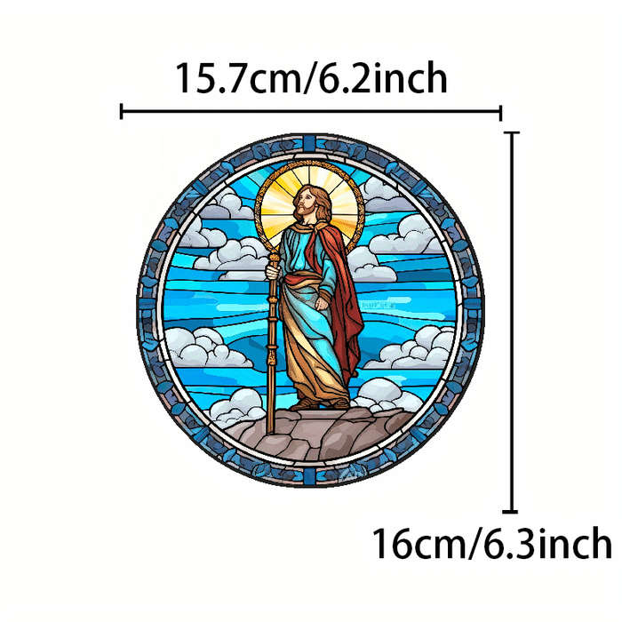 1pc Jesus Christian Themed Stickers