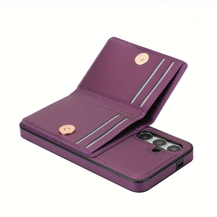 1pc Deep Purple For Samsung Galaxy A35 Phone Cases