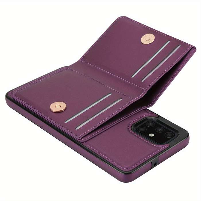 1pc Deep Purple For Samsung Galaxy A51 Phone Cases