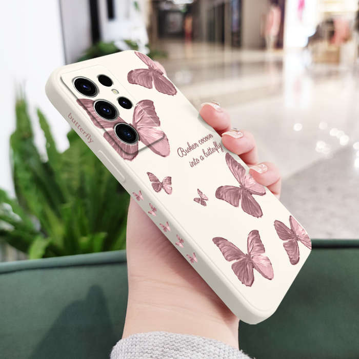 1pc White For Samsung Galaxy S21 Ultra 5G Phone Cases