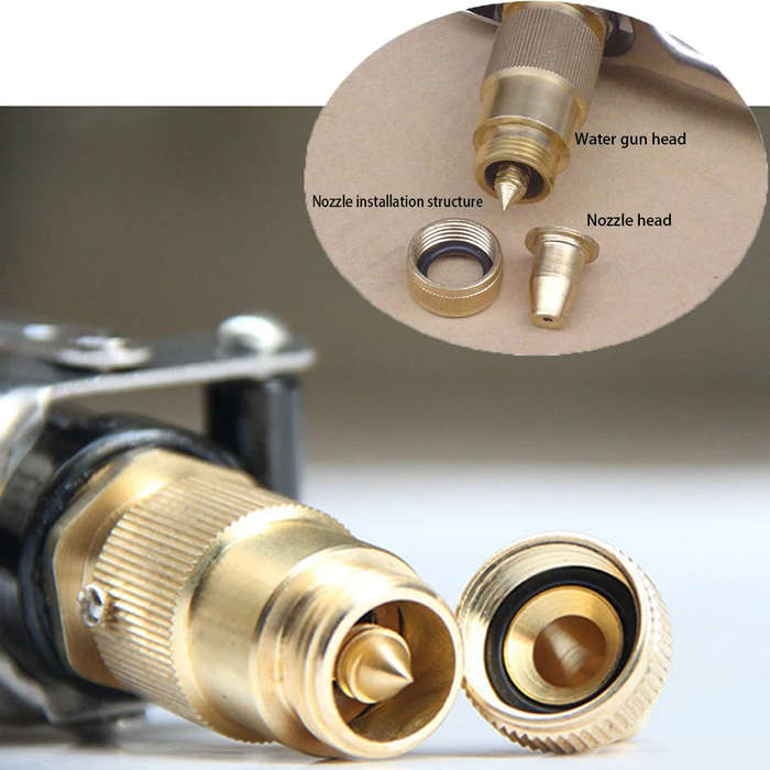 1Pc Variant1 Portable High Pressure Water Gun Hose Nozzle