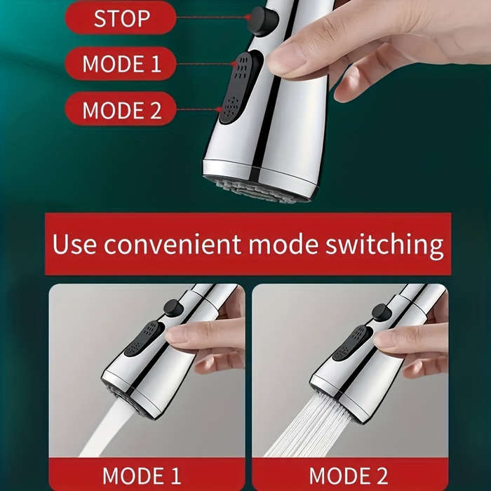 1pc Modern Kitchen Faucet RV Kitchen Faucet Polished Treatment Single Hole Installation Kitc