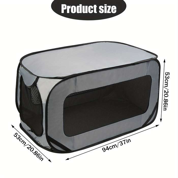 1pc Black Pet Cage
