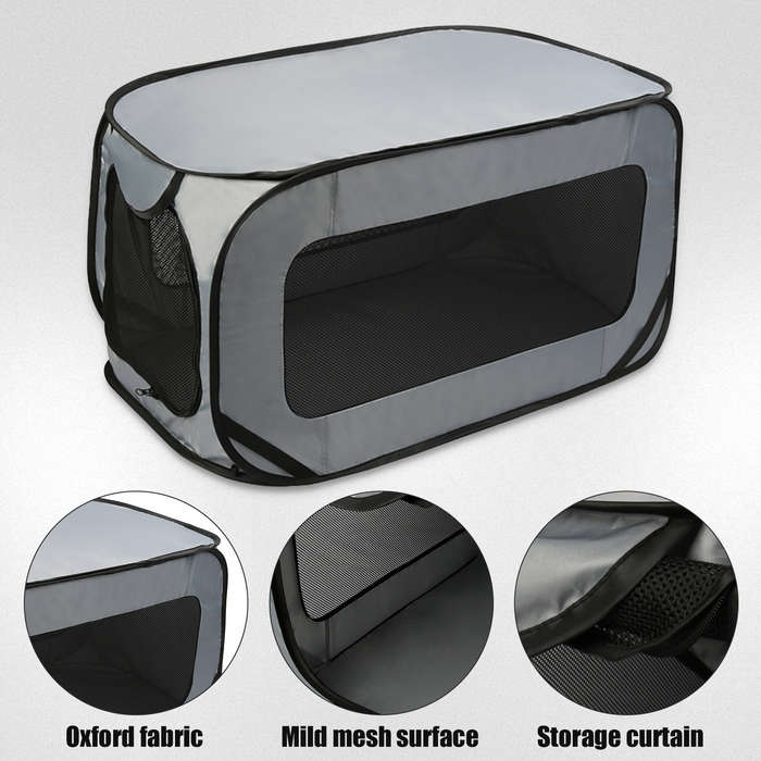 1pc Black Pet Cage