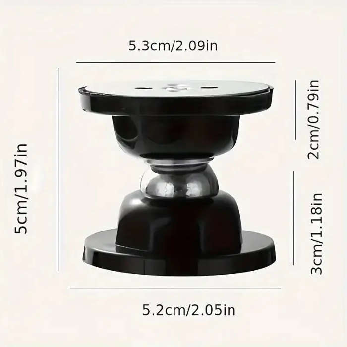 1pc Magnetic Door Stop Strong Metal Construction Floor Wall Mountable with Strong Magnet Grip No-Dri