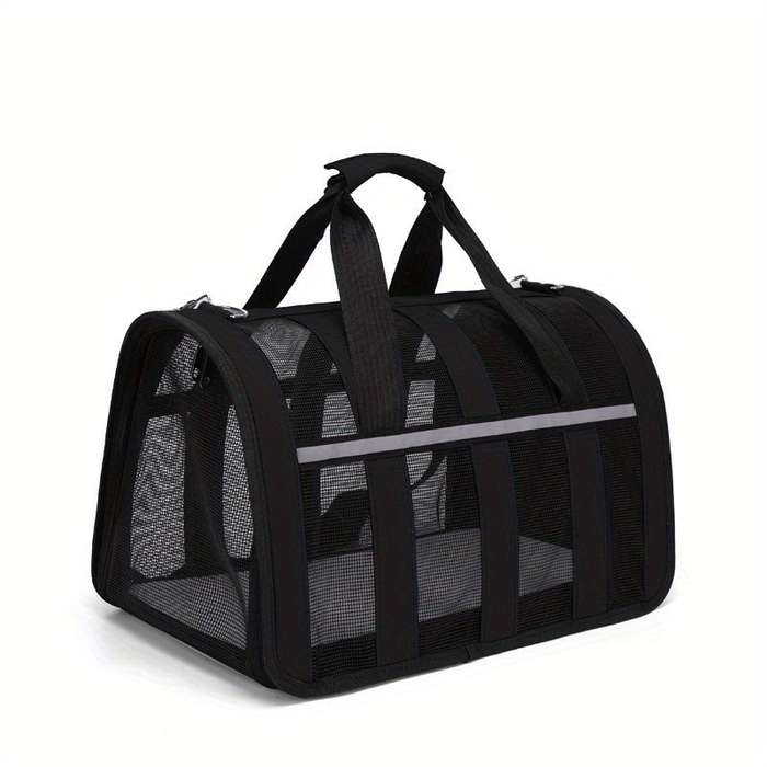 1pc Orange With Graysize Small 34*24*24cm 0.67kg Pet Bag