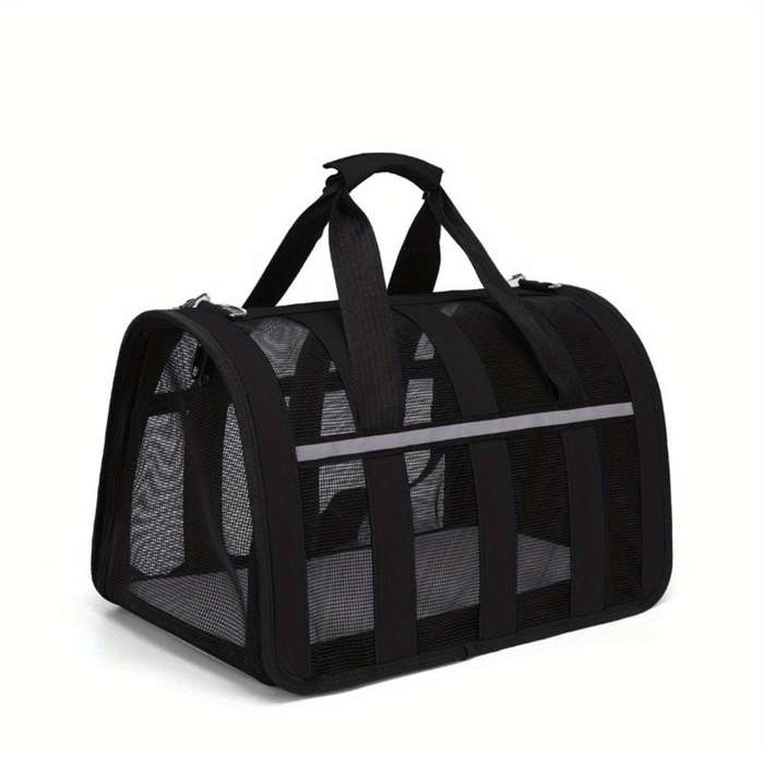 1pc Orange With Graysize Small 34*24*24cm 0.67kg Pet Bag
