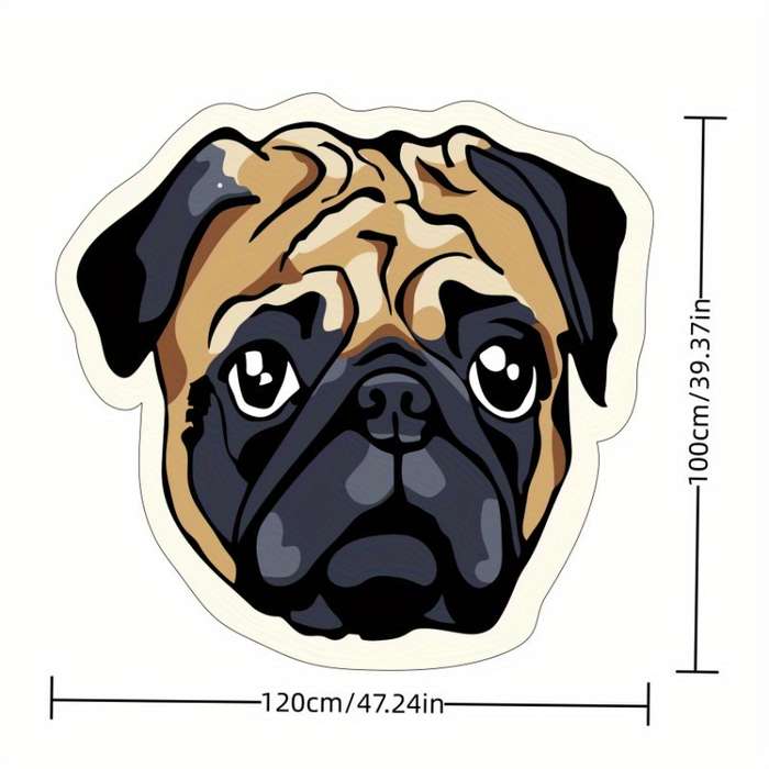 1Pc 70x80cm Floor Mat