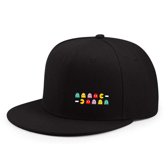 1pc Street Style Adjustable Snapback Cap with Colorful Smiling Face Design C Sun Safeguard Polyest