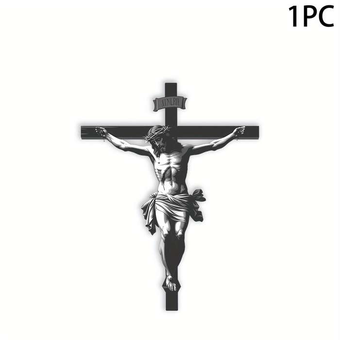 4pcs Jesus Christian Themed Stickers