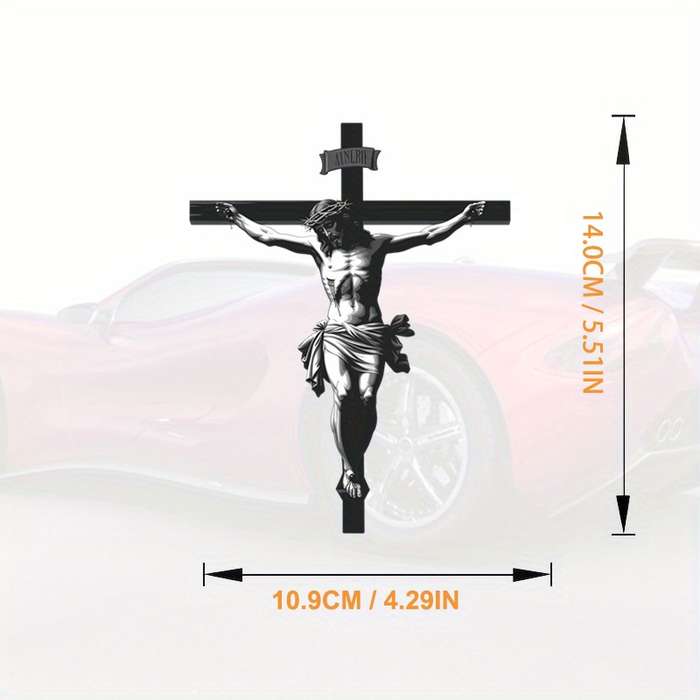 4pcs Jesus Christian Themed Stickers