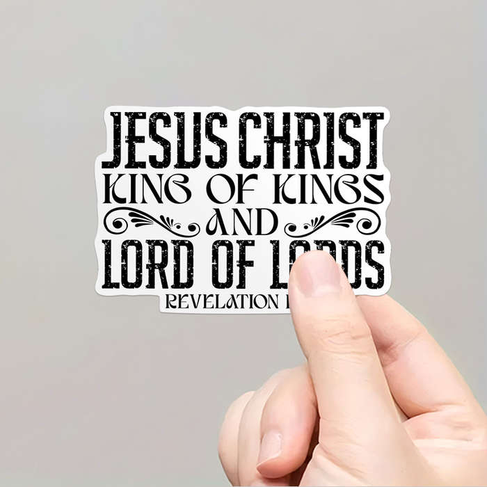 B Jesus Christian Themed Stickers