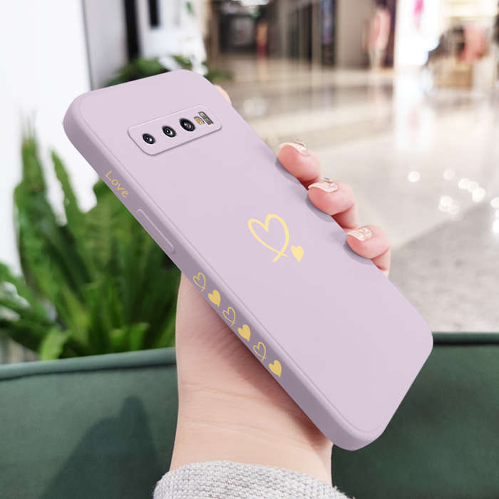 1pc Purple For Samsung Galaxy S10 Phone Cases