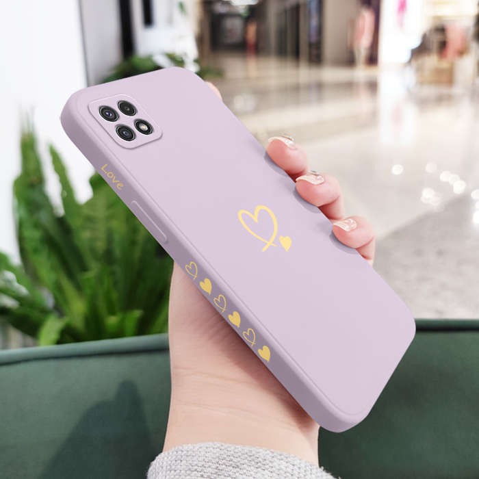 1pc Purple For Samsung Galaxy A22 5G Phone Cases