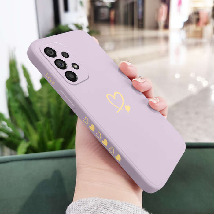 1pc Purple For Samsung Galaxy A23 Phone Cases