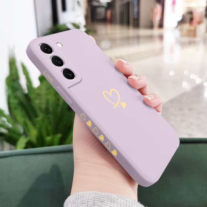 1pc Purple For Samsung Galaxy S22 5G Phone Cases