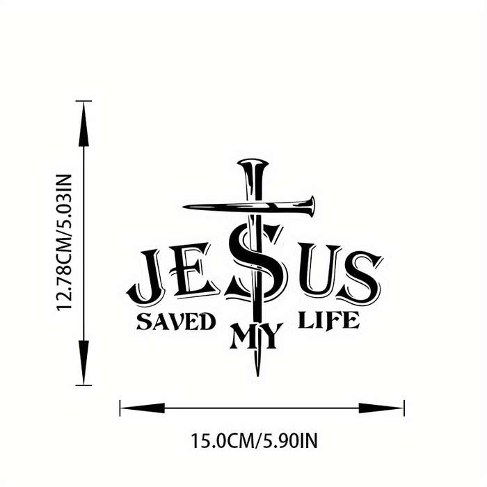1pc Jesus Christian Themed Stickers