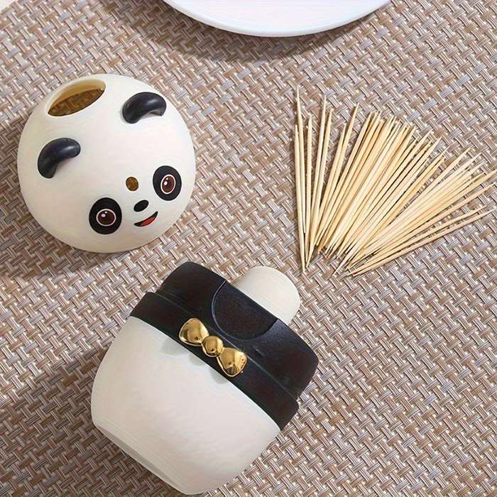 1pc Toothpick Holder Dispenser Creative Toothpick Holder Dispenser Pop-Up Automatic Toothpic