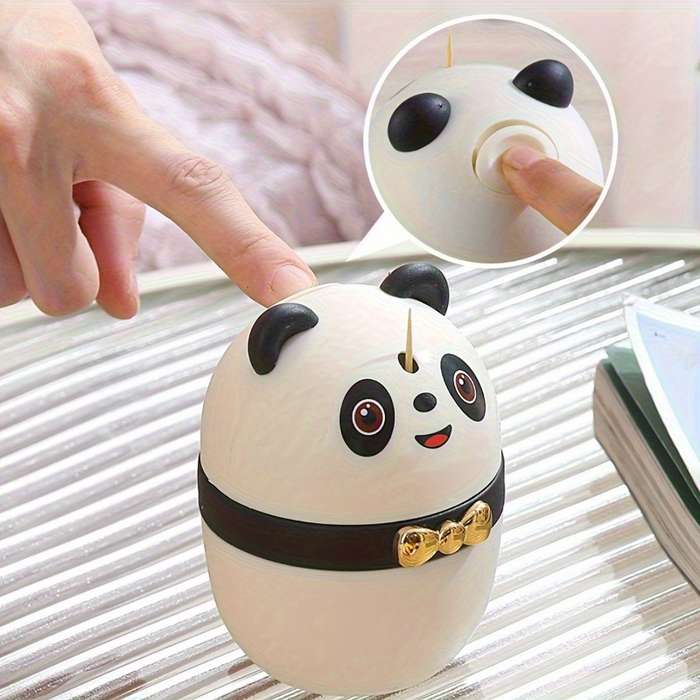 1pc Toothpick Holder Dispenser Creative Toothpick Holder Dispenser Pop-Up Automatic Toothpic
