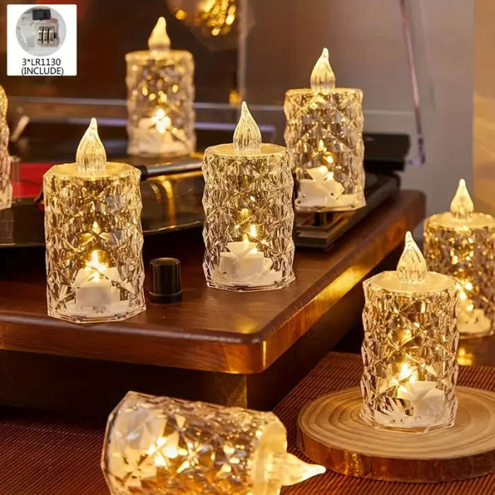 3pcs LED Tea Light Candles