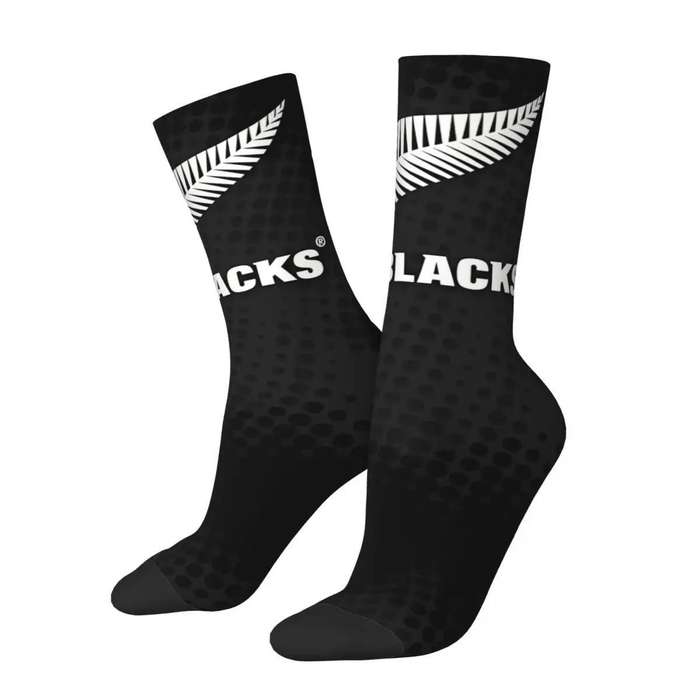 1 Pair One Size Rugby Feather Socks