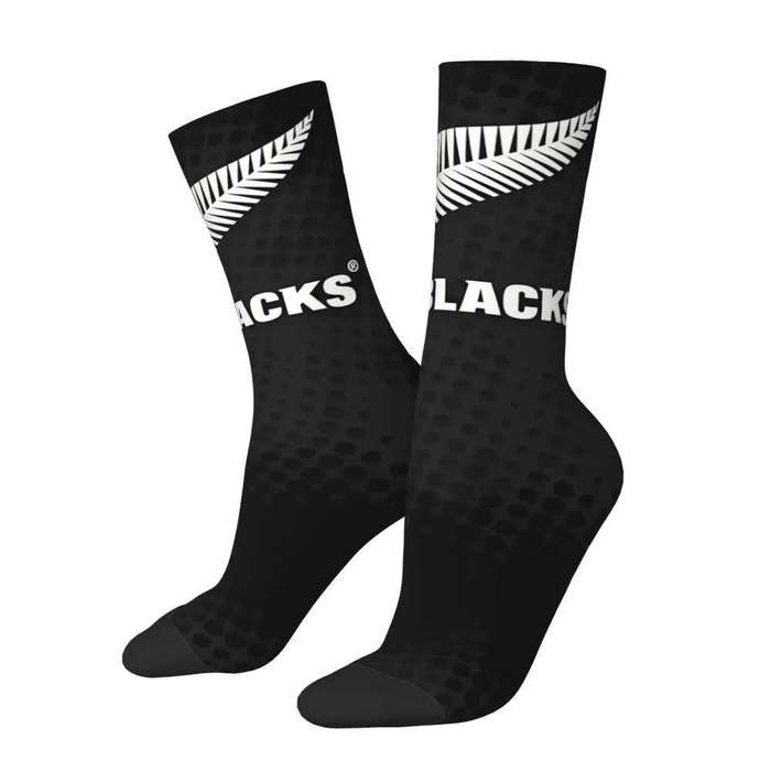 1 Pair One Size Rugby Feather Socks