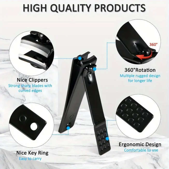 26pcs Luxury Faux Leather Nail Clipper Set Stainless Steel Manicure Pedicure Kit with Travel Case In