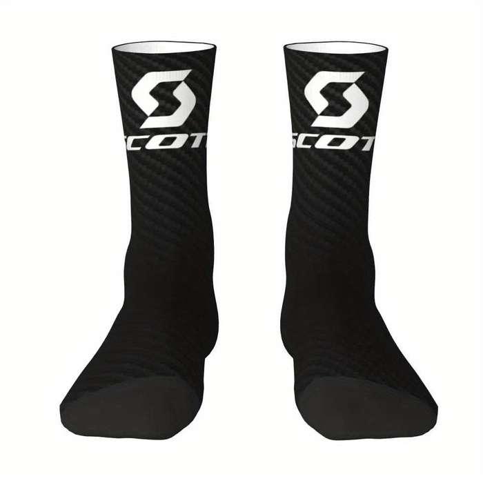 1 Pair One Size White Socks