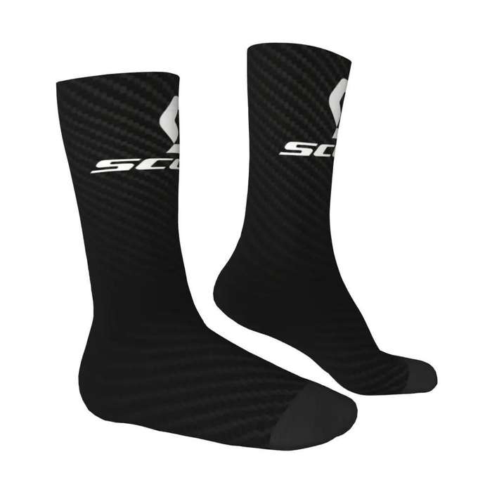 1 Pair One Size White Socks