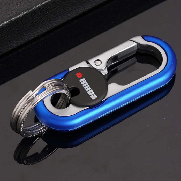 1pc Metal Alloy Car Key Chain Perfect for Men's Waist Hanging Color sent randomly