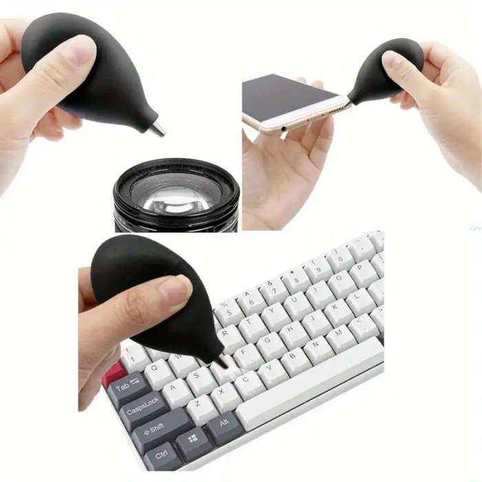 1pc Portable Rubber Air Blower with Squeeze Nozzle Ideal for Camera Lenses Watches Phones Keyboards