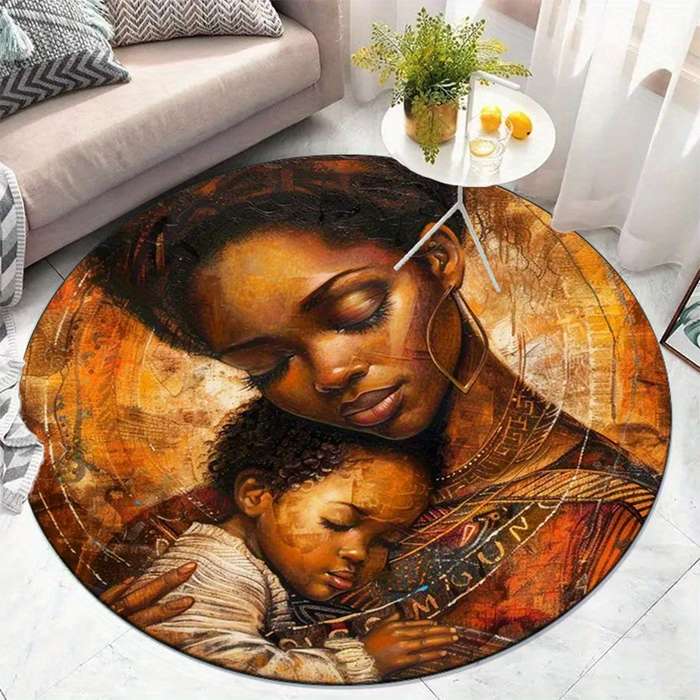 1Pc 120x120cm 47.2x47.2inch Floor Mat