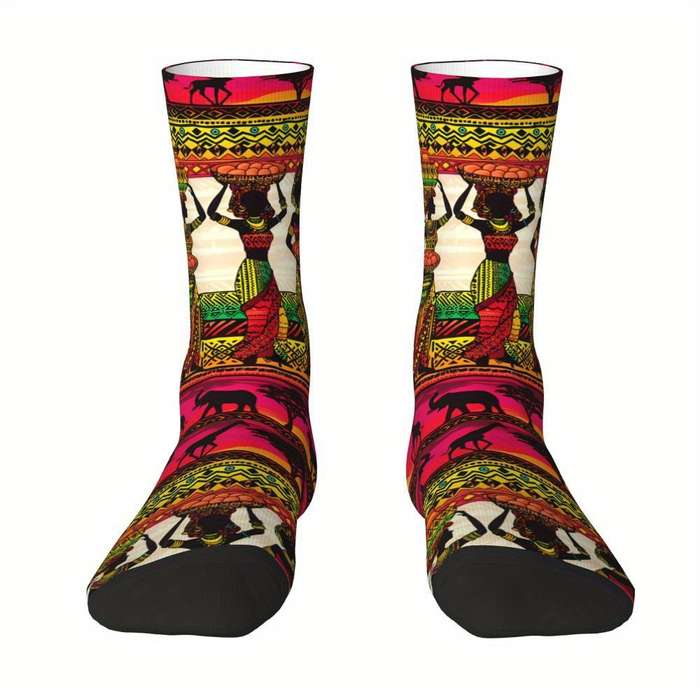 1 Pair Multicolor One Size Socks