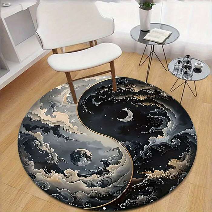 1Pc 120x120cm 47.24x47.24inch Floor Mat