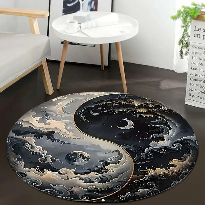 1Pc 120x120cm 47.24x47.24inch Floor Mat