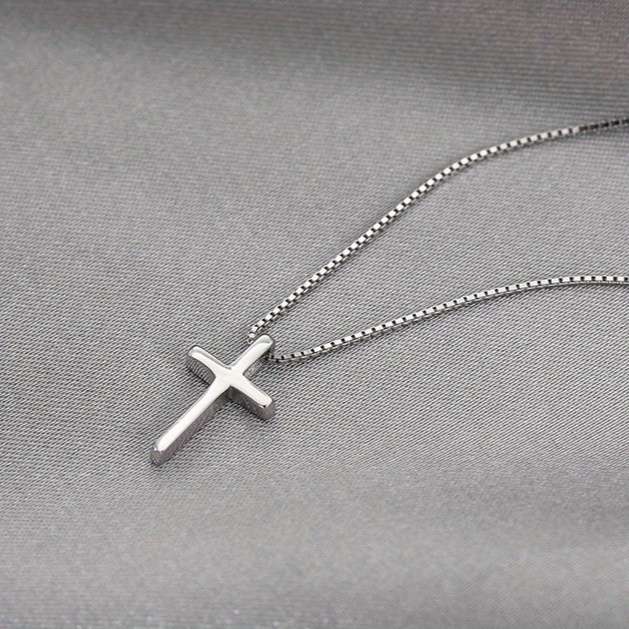 1 Piece Cross necklace stainless steel Jesus Theme Pendant