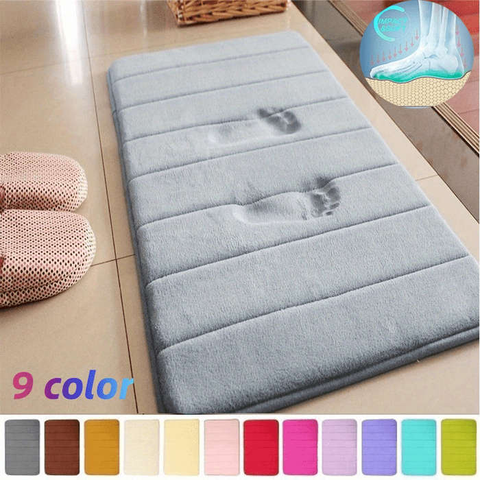 1Pc Gray Floor Mat
