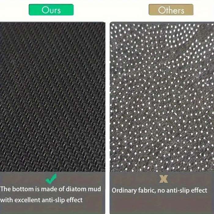 1Pc Grey Rug 40cm 15.74x 60cm 23.62inch Floor Mat