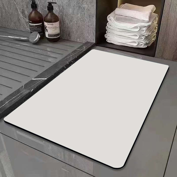1Pc Grey Rug 40cm 15.74x 60cm 23.62inch Floor Mat