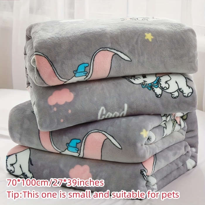 1ps Blanket Color Gray Elephant size 150.01cmx200.0cm