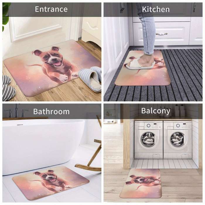 1Pc Art 40x60cm Floor Mat