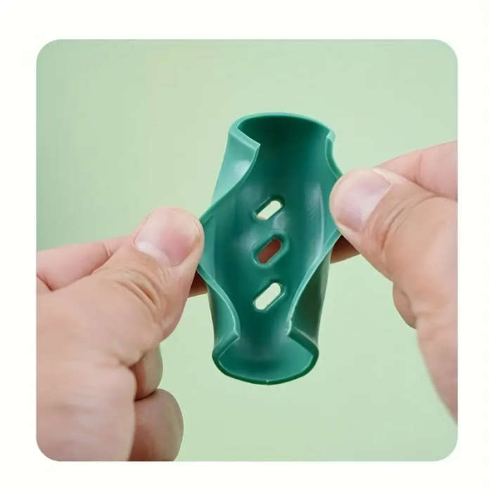 1 Pairs Silicone Pot Handle Sleeves Anti-Scalding Non-Slip Insulation Glove Clips Hand Wash Only